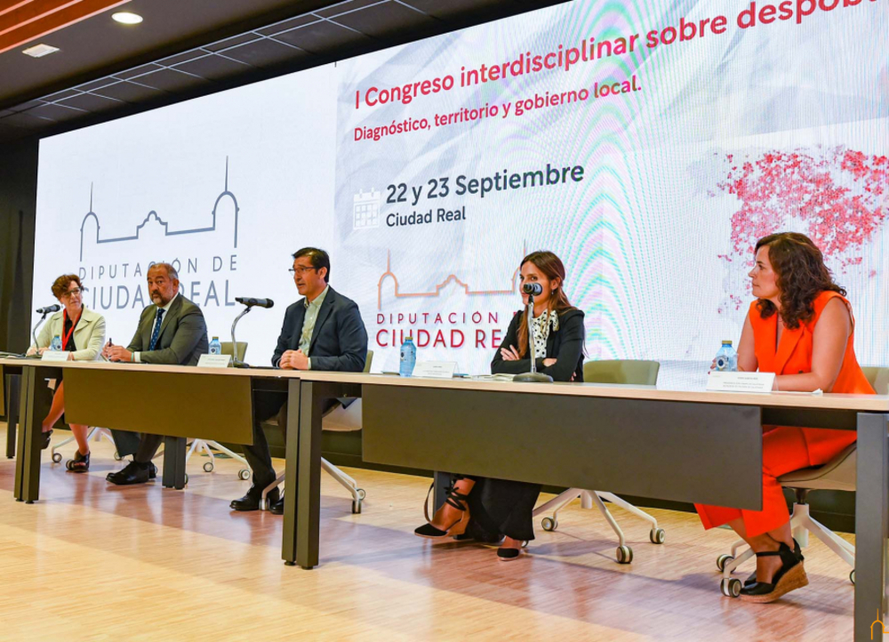 Fotografía del acto de inauguración del Congreso. Autoría: La Tribuna de Ciudad Real.